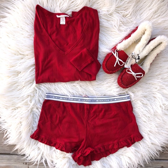 Aeropostale Shoes - {Aero} Faux Fur Trim Holiday Moccasins